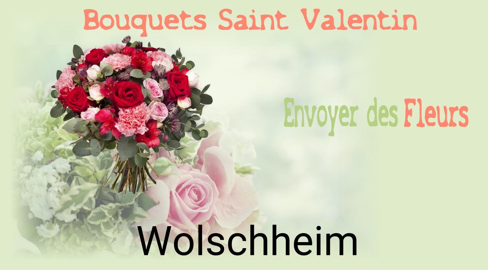 Roses de Saint-Valentin livrées à Wolschheim